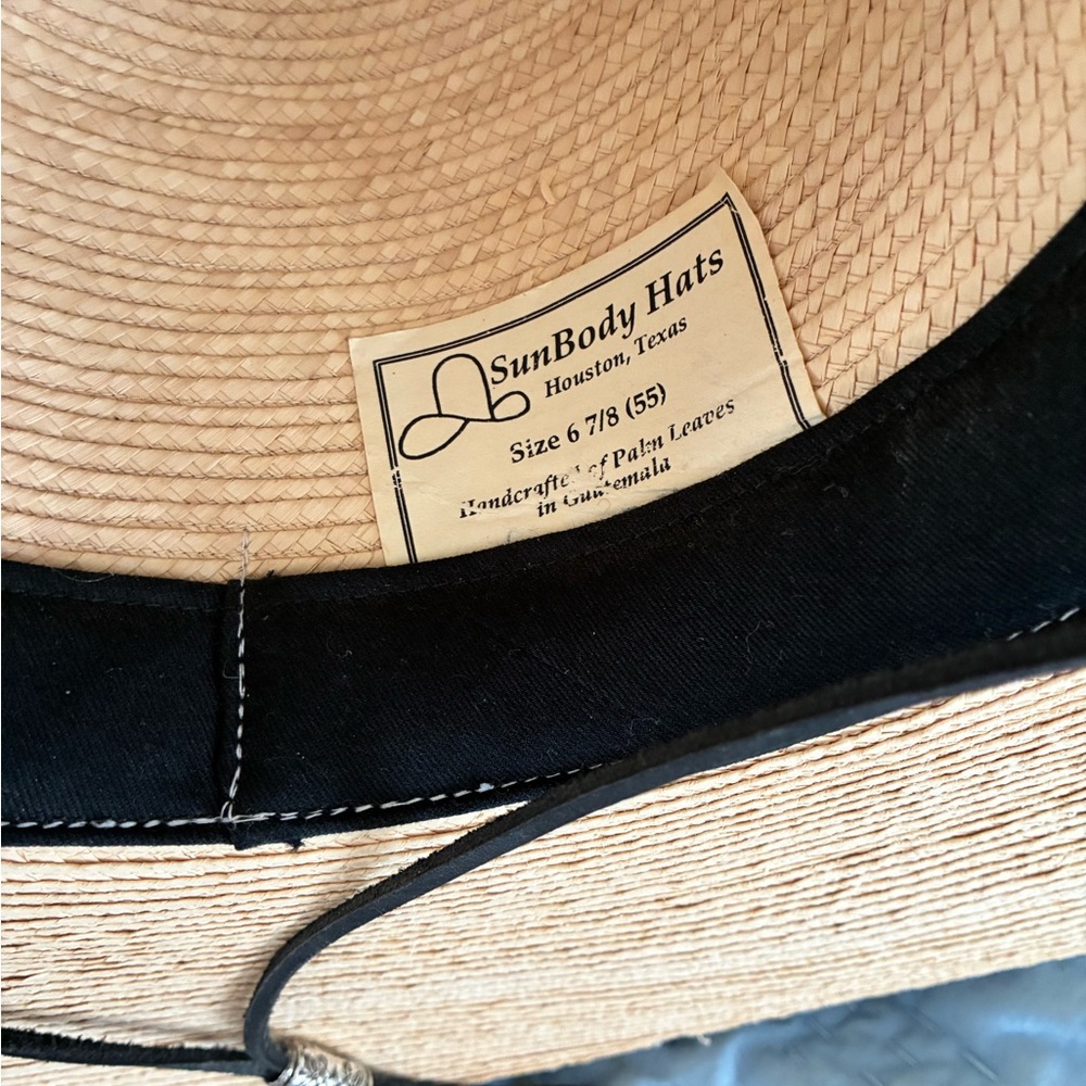 SunBody Hats EUC Houston, TX. Joyride “5.5” brim. Size 6 7/8. Style galore! - Picture 7 of 7
